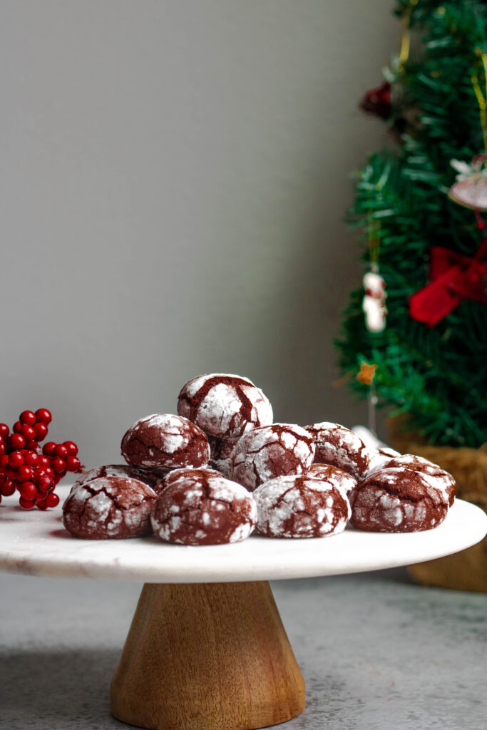 Chocolate Crinkle Cookies