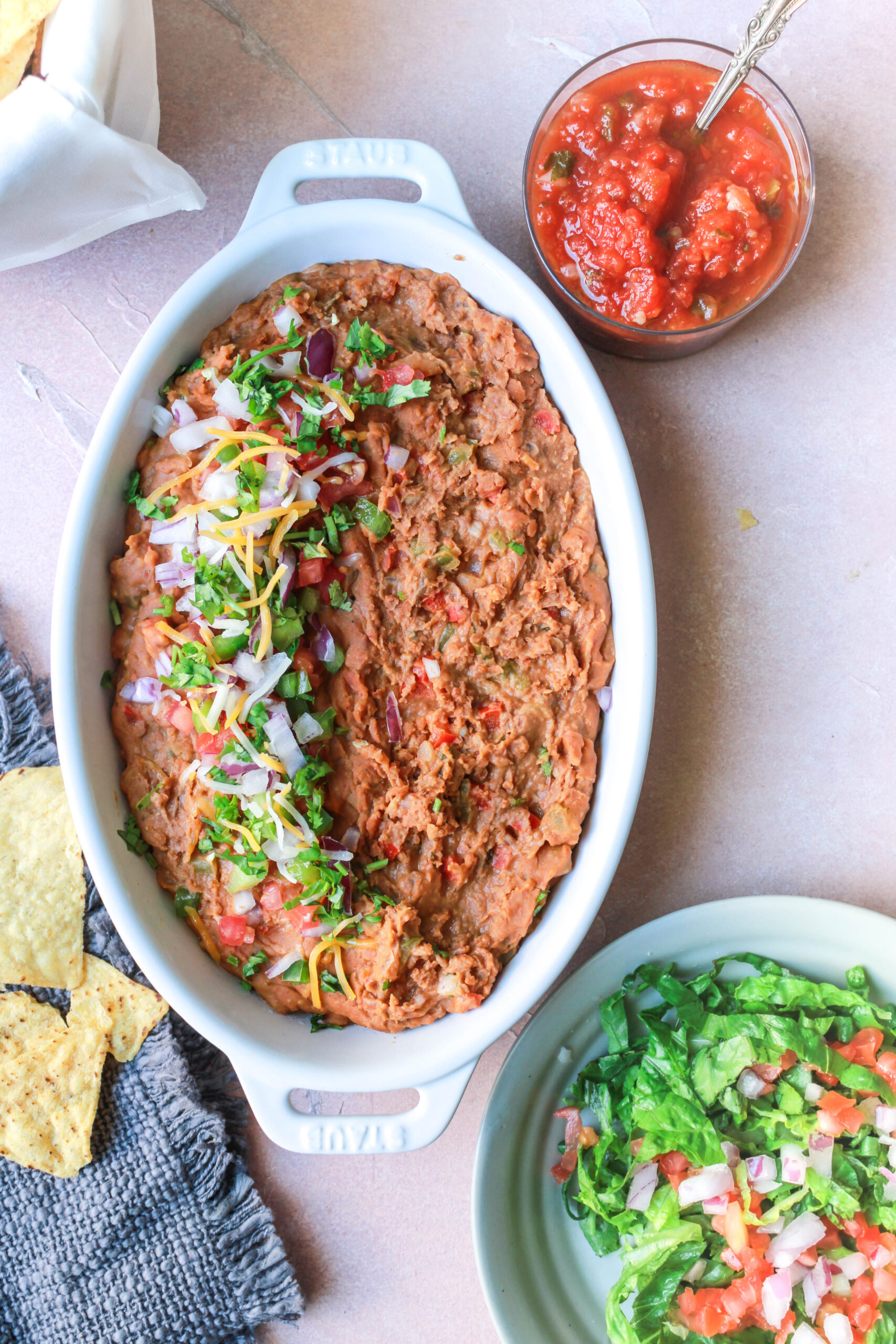 refried beans