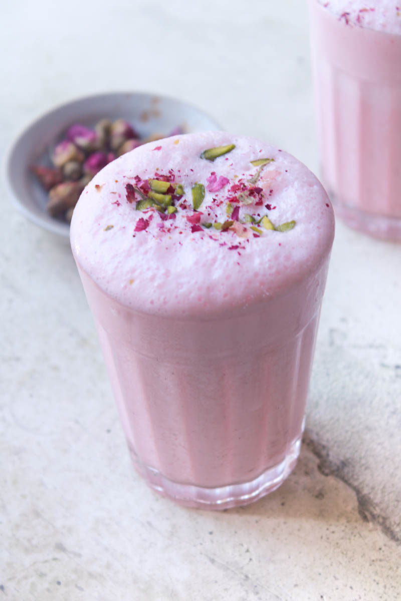 EASY Rose Cardamom Lassi - Ministry of Curry