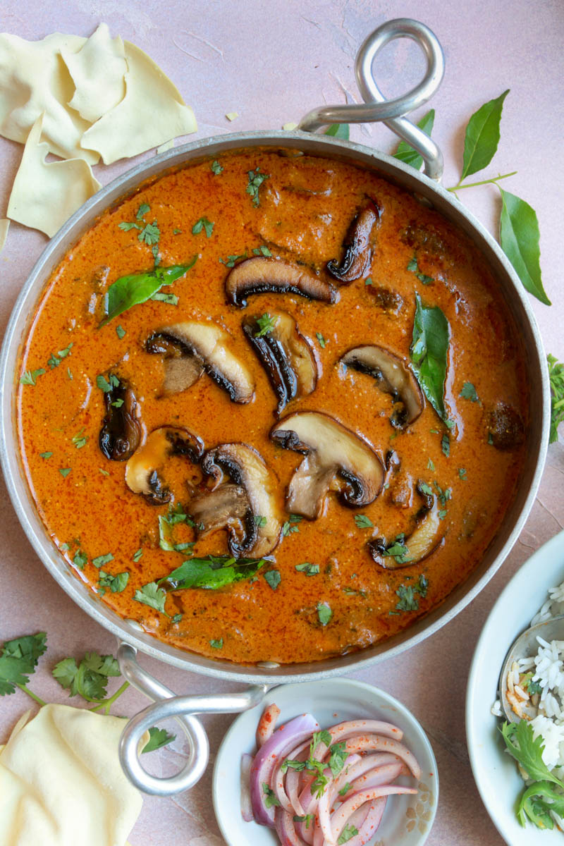 Mushroom Kurma