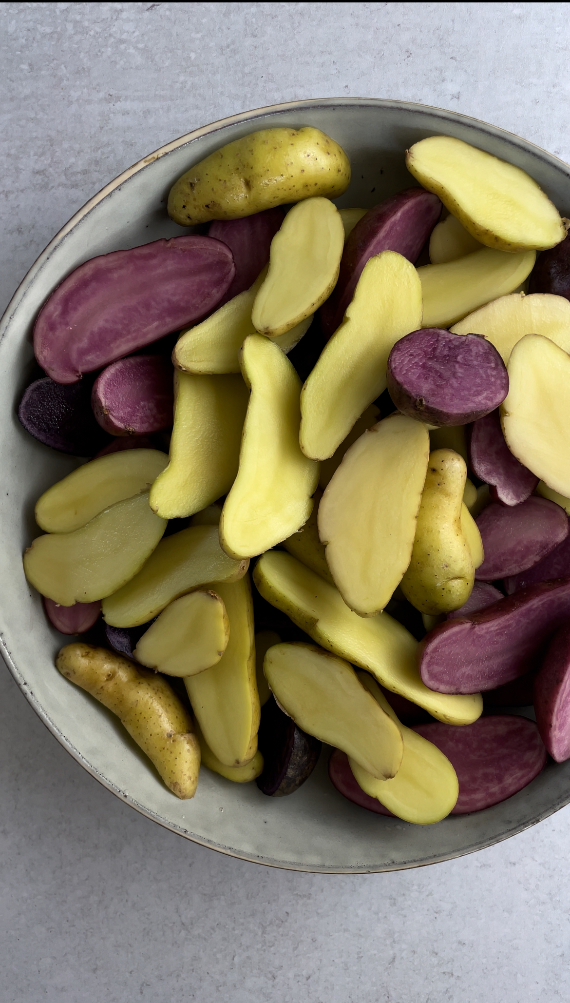 Herbed Parmesan Fingerling Potatoes