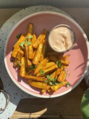 Airfried Plantain Fries