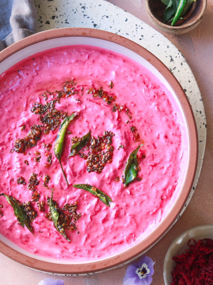Beetroot Raita