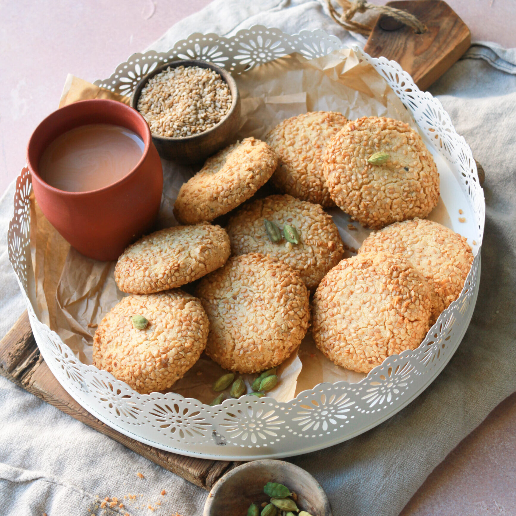 Tahini Nankhatai