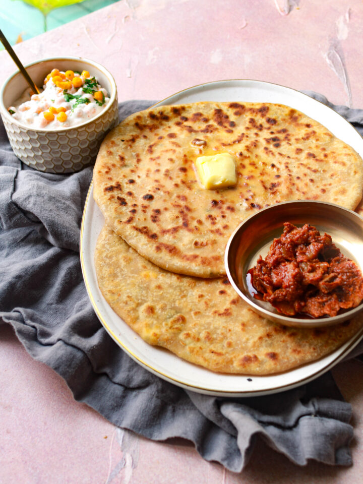 Paneer Parathas