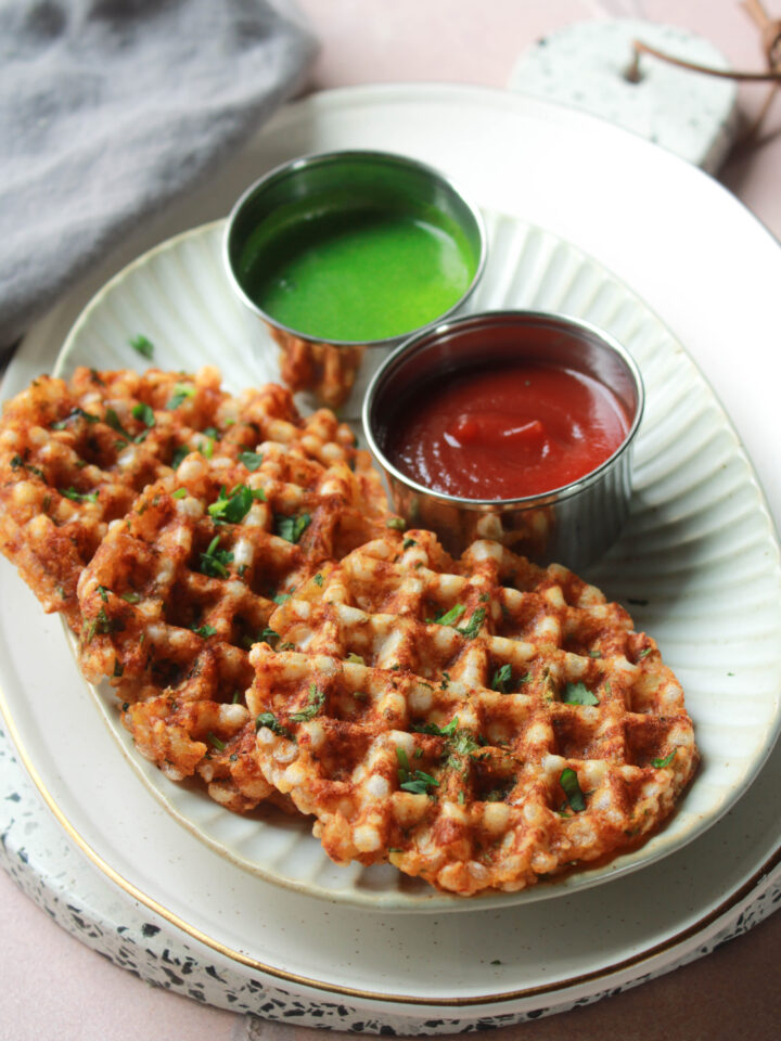 Sabudana Waffles