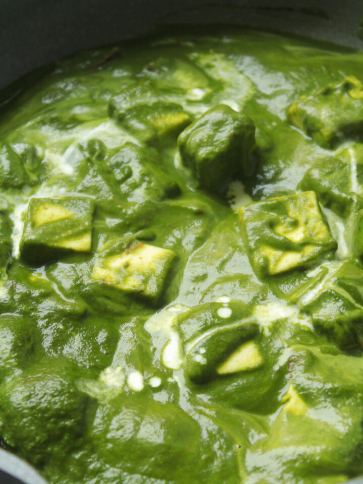 Palak Paneer - The Whisk Addict
