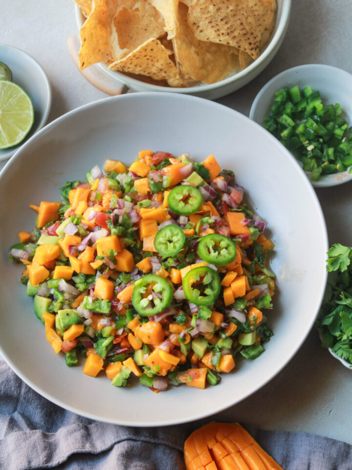 Fresh Mango Salsa | Mango Salsa with Avocados