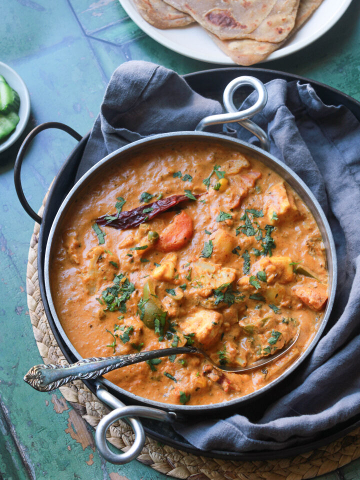 Veg Korma | Mix Vegetable Korma | Mix Veg Kurma | Instant Pot Vegetable Korma