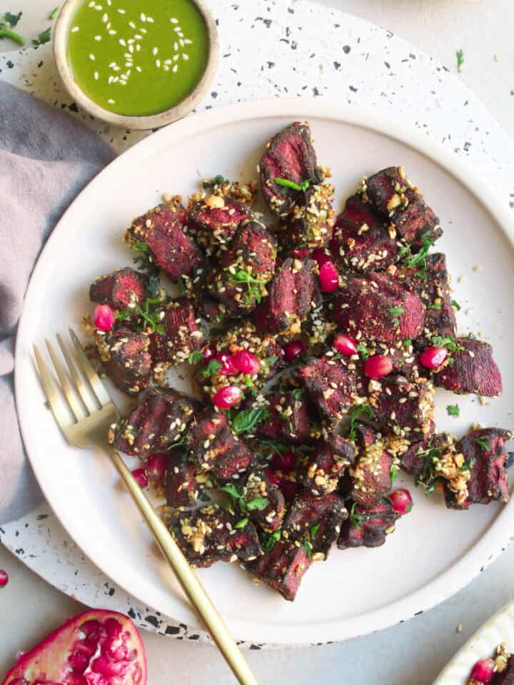 Faral Recipes | Sweet Potato Chaat | Purple Sweet Potato Chaat