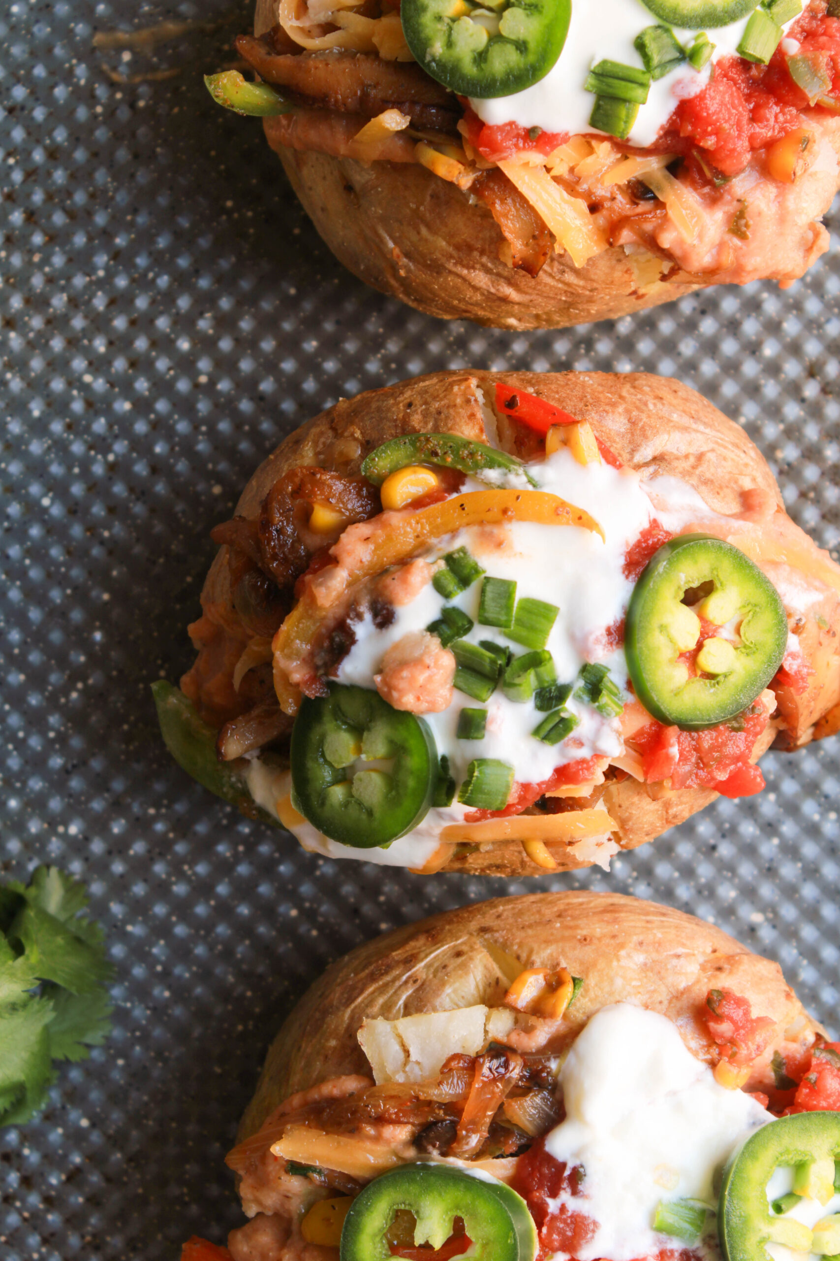 Mexican Baked Potatoes | Mexican Style Jacket Potatoes | Baked Potato | Jacket Potato