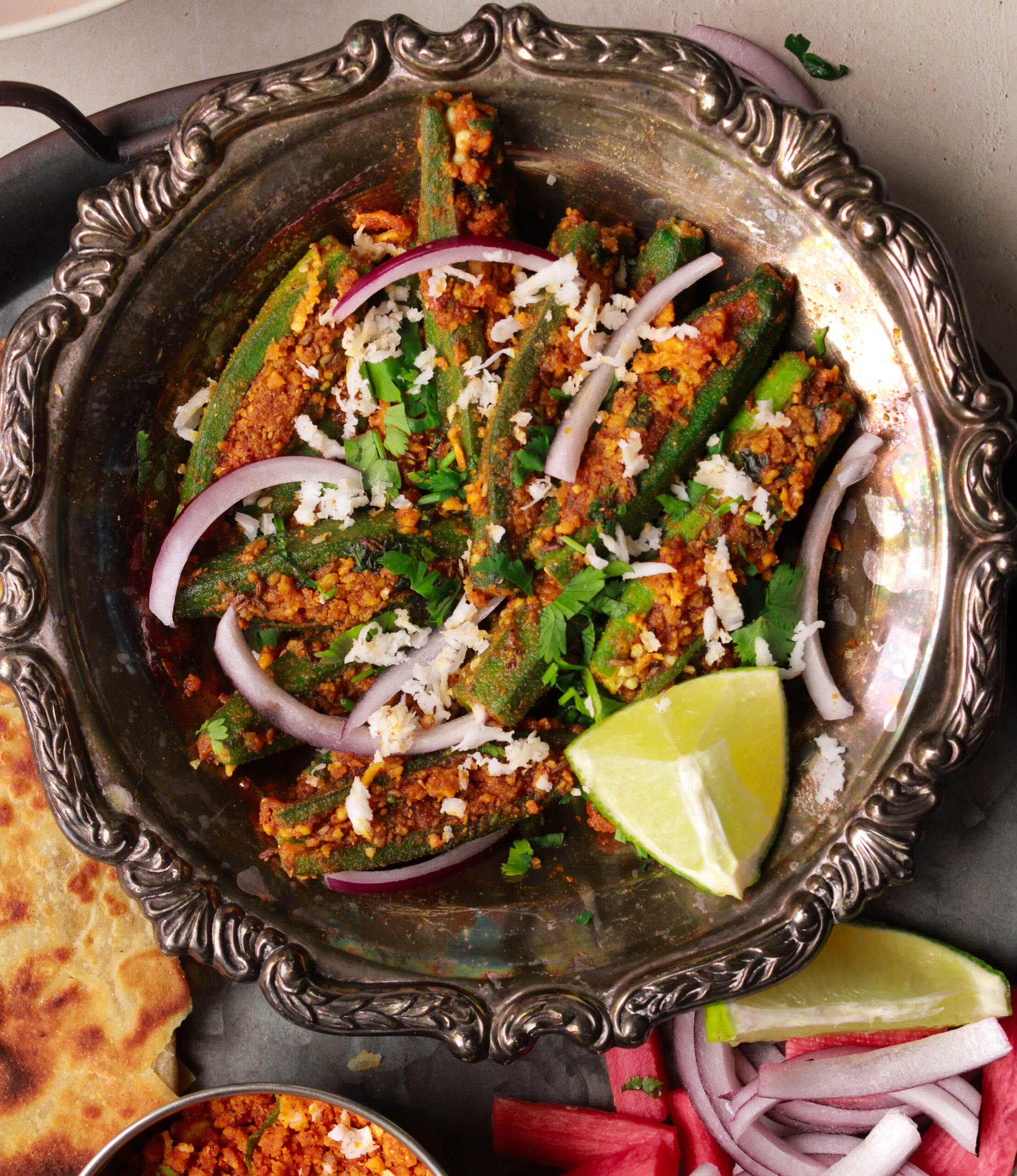 Bharwa Bhindi | Bharela Bhinda nu Shaak