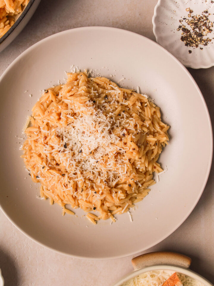 Cacio e Pepe Orzo