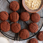 5 Ingredient Oat Chocolate Cookies (Air fryer and oven option)