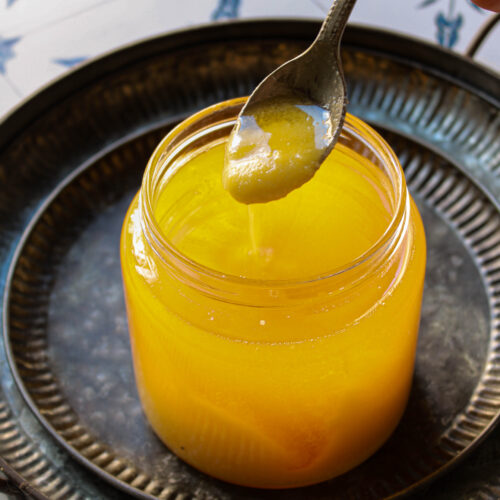 Instant pot homemade ghee- danedar ghee