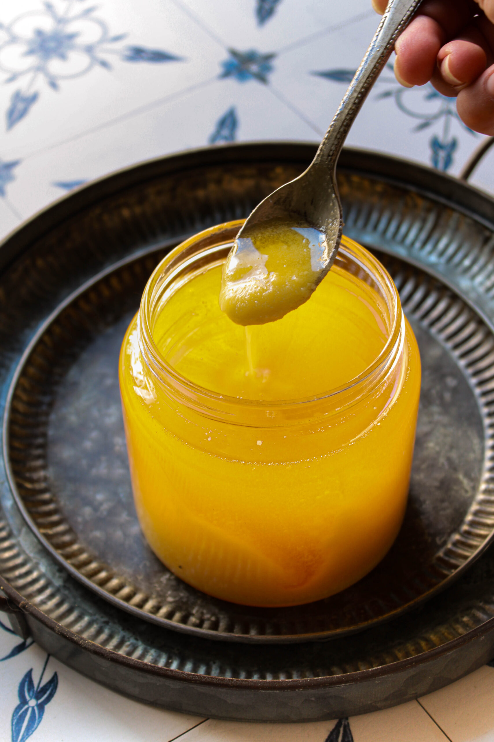 Instant pot homemade ghee- danedar ghee